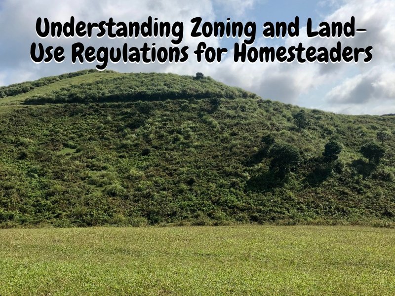 Understanding Zoning and Land-Use Regulations for Homesteaders โ Once