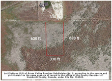Load image into Gallery viewer, 4.77 Acres in Humboldt County, NV Own for $199 Per Month (Lot 18)