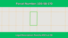 Load image into Gallery viewer, 1.32 Acres in Navajo County, AZ Own for $175 Per Month (Parcel Number: 105-58-170)