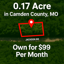 Load image into Gallery viewer, 0.17 Acre in Camden County, MO Own for $99 Per Month (Parcel Number: 04-3.2-06.0-000.0-001-006.000) - Once Upon a Brick Inc. Land Investments