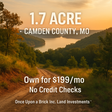 Load image into Gallery viewer, 1.7 Acre in Camden County, MO Own for $199 Per Month (Parcel Number: 04-3.2-06.0 000.0-003-063.000)