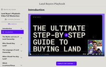 Load image into Gallery viewer, The Land Buyer’s Playbook (Book + Video Course + eBook) - Once Upon a Brick Inc. Land Investments