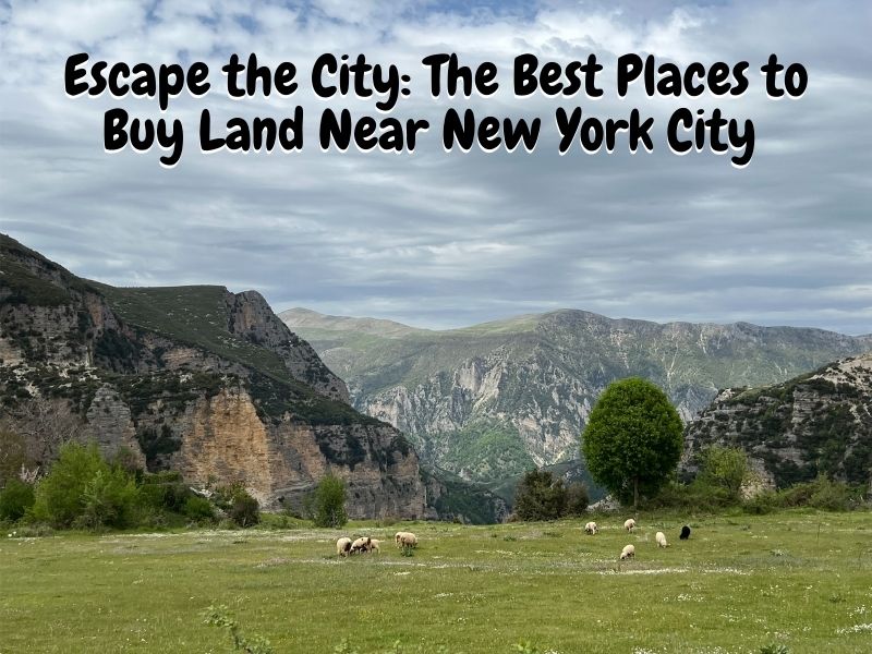 Escape the City: The Best Places to Buy Land Near New York City