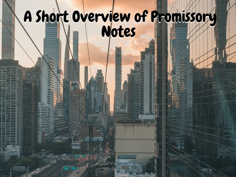 A Short Overview of Promissory Notes