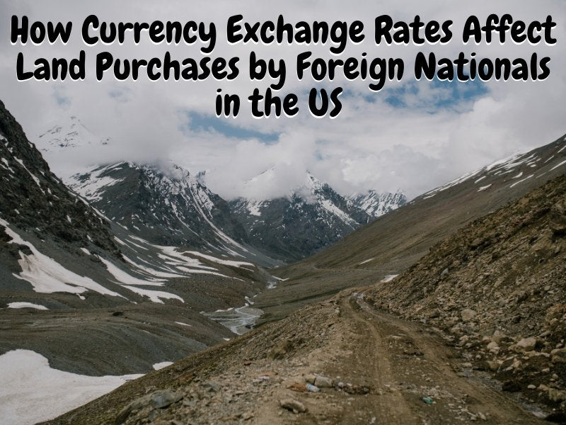How Currency Exchange Rates Affect Land Purchases by Foreign Nationals in the US