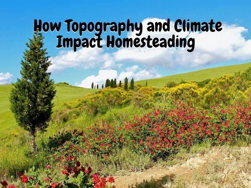 How Topography and Climate Impact Homesteading