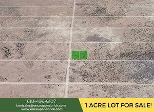 1 Acre in Luna County, NM Own for $199 Per Month (Parcel Number: 3032144231396 & 3032144219395) - Once Upon a Brick Inc. Land Investments