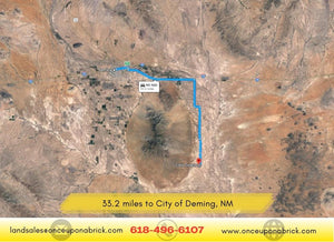 1 Acre in Luna County, NM Own for $199 Per Month (Parcel Number: 3036155111469, 3036155123469) - Once Upon a Brick Inc. Land Investments