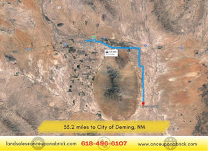 1 Acre in Luna County, NM Own for $199 Per Month (Parcel Number: 3036156056102, 3036156045102) - Once Upon a Brick Inc. Land Investments