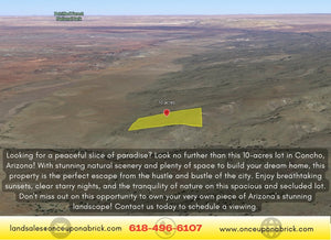 10 Acres in Apache County, Arizona Own for $400 Per Month (Parcel Number:212-13-007C) - Once Upon a Brick Inc. Land Investments