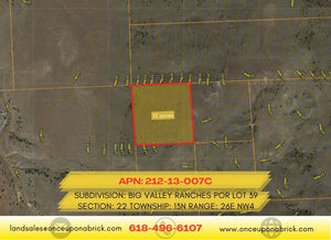 10 Acres in Apache County, Arizona Own for $400 Per Month (Parcel Number:212-13-007C) - Once Upon a Brick Inc. Land Investments