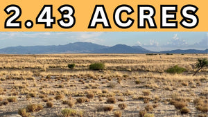 2.43 Acre in Cochise County, Arizona Own for $125 Per Month (Parcel Number: 401-41-330)