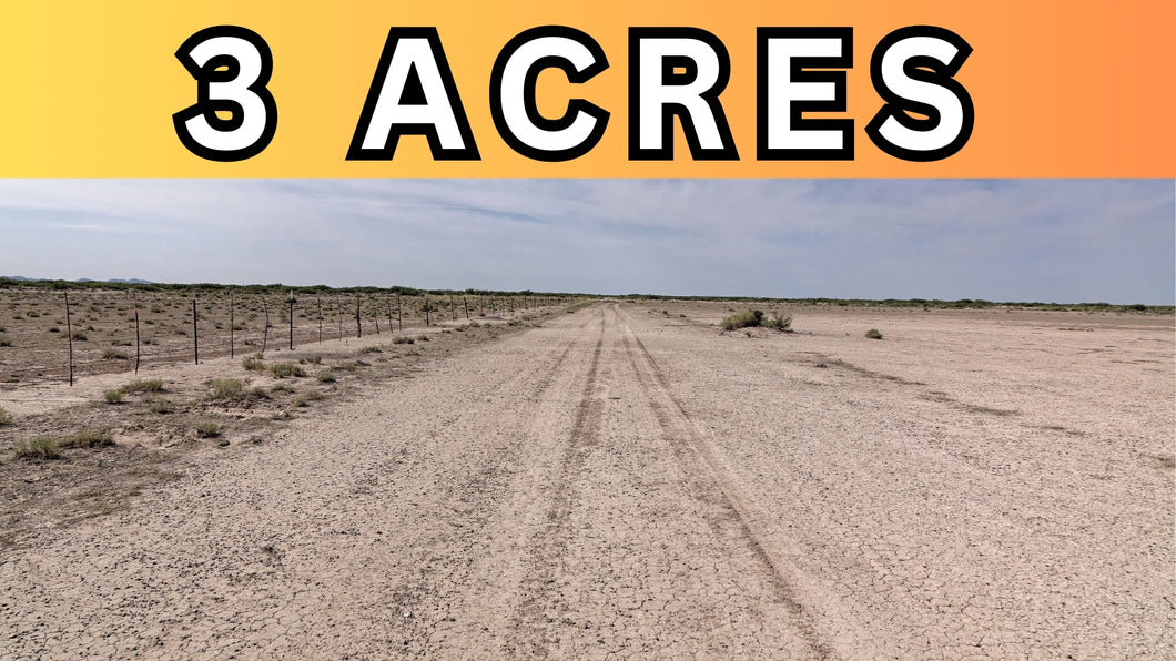 3 Acre in Luna County, NM Own for $175 Per Month (Parcel Number: 3054152316679, 3054152334679 & 3054152352679)