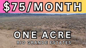 1 Acre Lot in Valencia County, NM - Own for $75 Per Month (1-011-021-375-158-101120)