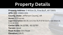 Load image into Gallery viewer, 0.23 Acre in Jefferson County, AR Own for $99 Per Month (Parcel Number: 930-15683-001)
