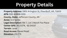 Load image into Gallery viewer, 0.17 Acre in Jefferson County, AR Own for $99 Per Month (Parcel Number: 930-40698-000)
