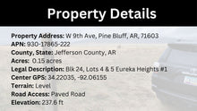 Load image into Gallery viewer, 0.15 Acre in Jefferson County, AR Own for $99 Per Month (Parcel Number: 930-17865-222)
