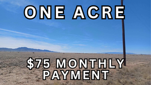 1 Acre Lot in Valencia County, NM - Own for $75 Per Month (1-017-027-087-025-100100)