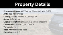 Load image into Gallery viewer, 0.14 Acre in Jefferson County, AR Own for $99 Per Month (Parcel Number: 930-45627-000)
