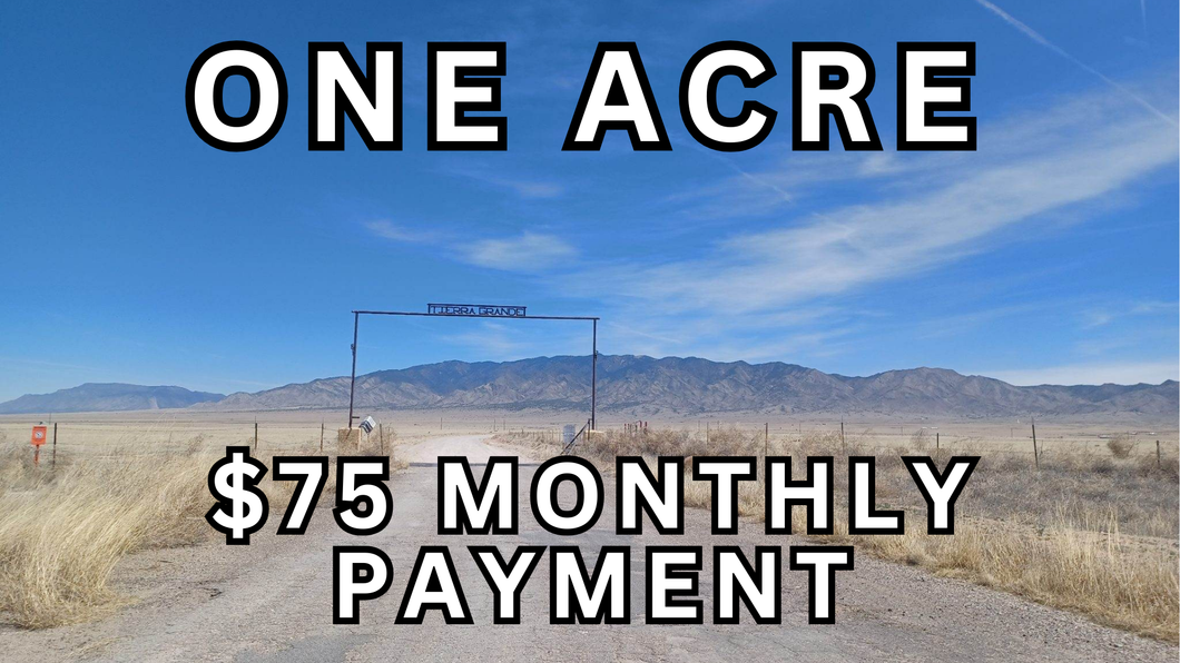 1 Acre Lot in Valencia County, NM - Own for $75 Per Month (1-017-027-224-175-100100)