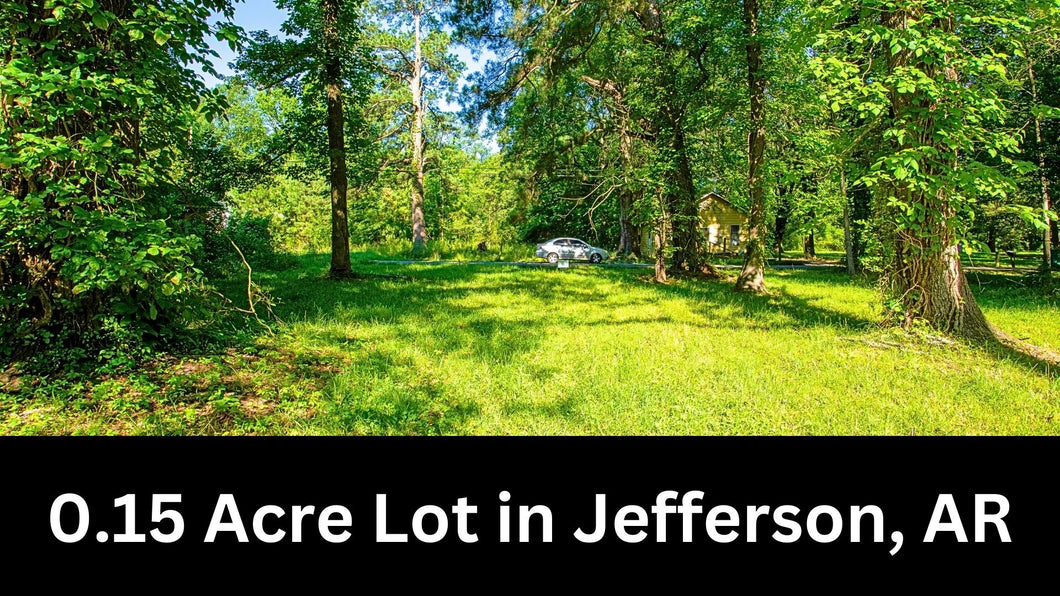 0.15 Acre in Jefferson County, AR Own for $99 Per Month (Parcel Number: 910-01112-000)