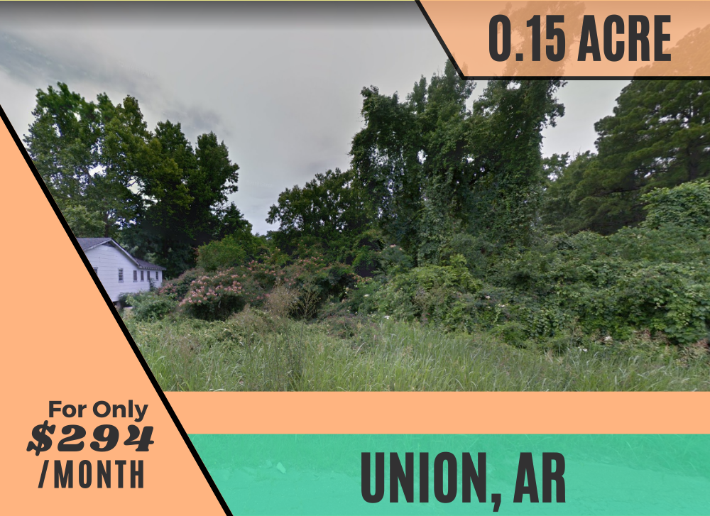0.15 Acres in Union County, Arkansas Own for $294 Per Month (Parcel Number: 04793-00722-0100)