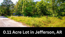 Load image into Gallery viewer, 0.11 Acre in Jefferson County, AR Own for $99 Per Month (Parcel Number: 930-62976-000)
