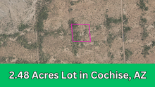 Load image into Gallery viewer, 2.48 Acre in Cochise County, Arizona Own for $199 Per Month (Parcel Number: 401-41-370)

