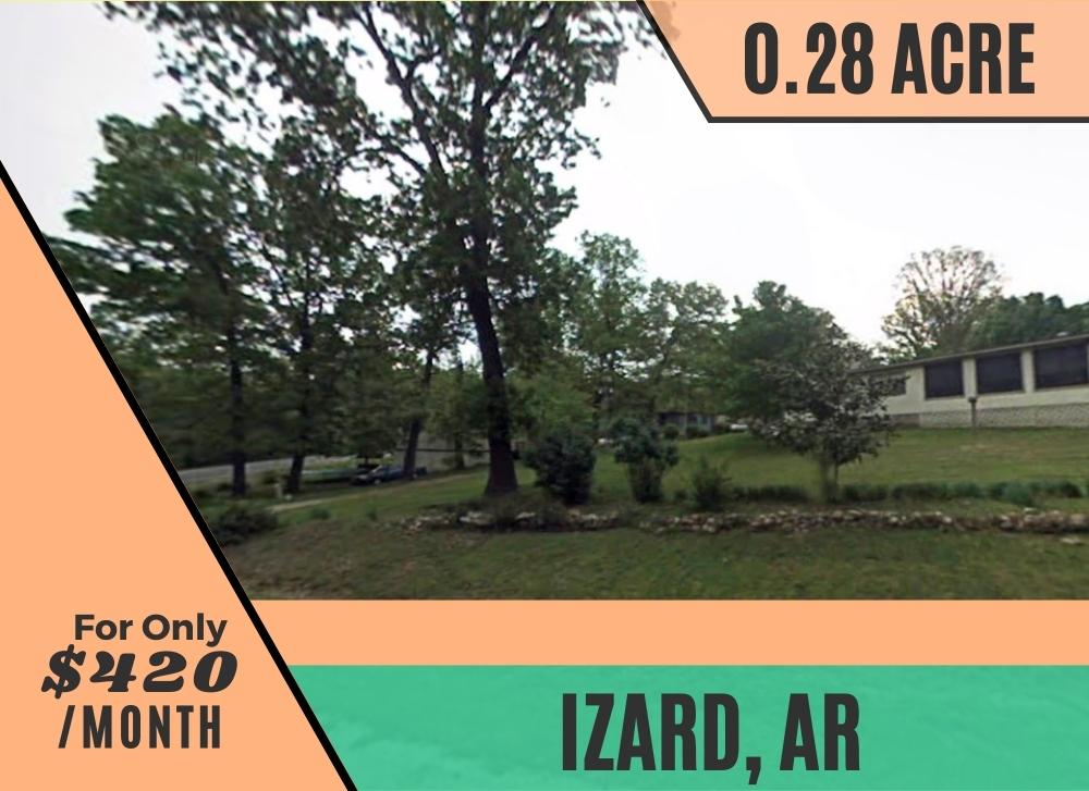 0.28 Acres in Izard County, Arkansas Own for $420 Per Month (Parcel Number: 800-09634-000)
