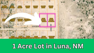 1 Acre in Luna County, NM Own for $175 Per Month (Parcel Number: 3032144002167 & 3032144013167)