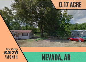 0.17 Acres in Nevada County, Arkansas Own for $270 Per Month (Parcel Number: 070-00929-000)
