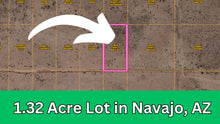 Load image into Gallery viewer, 1.32 Acres in Navajo County, AZ Own for$149 Per Month (Parcel Number: 105-59-335)
