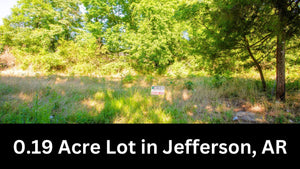 0.19 Acre in Jefferson County, AR Own for $99 Per Month (Parcel Number: 930-06634-000)