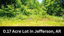 Load image into Gallery viewer, 0.17 Acre in Jefferson County, AR Own for $99 Per Month (Parcel Number: 930-40698-000)
