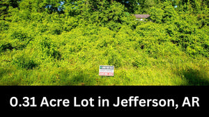 0.31 Acre in Jefferson County, AR Own for $99 Per Month (Parcel Number: 930-37245-001)