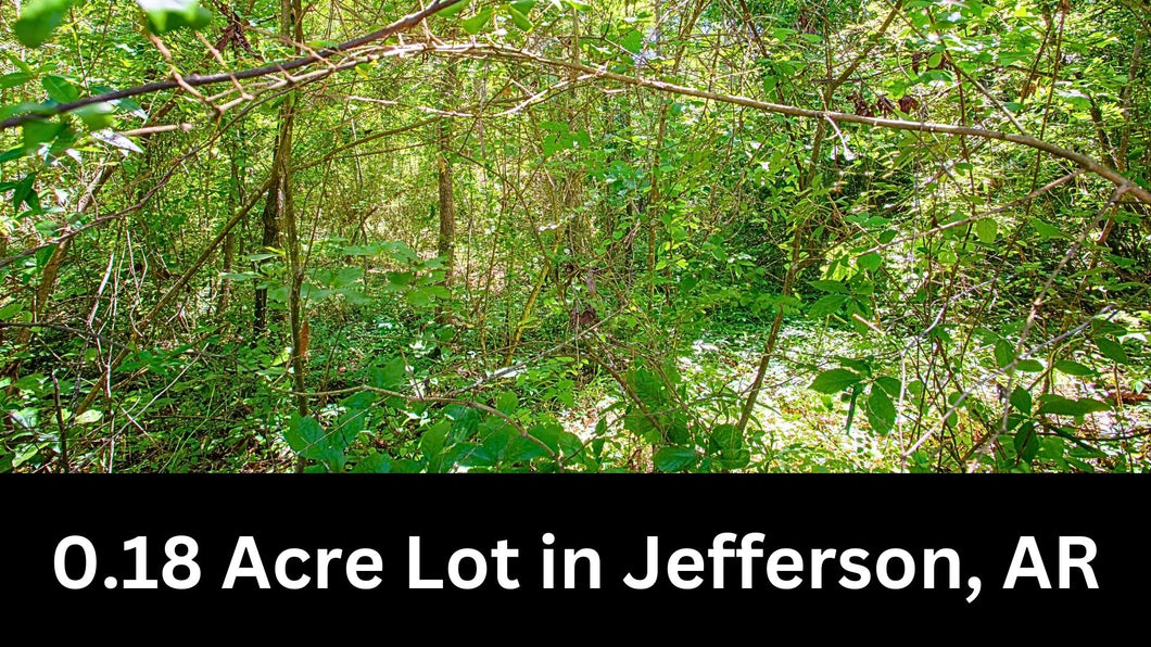 0.18 Acre in Jefferson County, AR Own for $99 Per Month (Parcel Number: 930-37573-000)