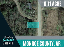Load image into Gallery viewer, 0.11 Acre in Monroe County, Arkansas Own for $220 Per Month (Parcel Number: 2720-00013-000)
