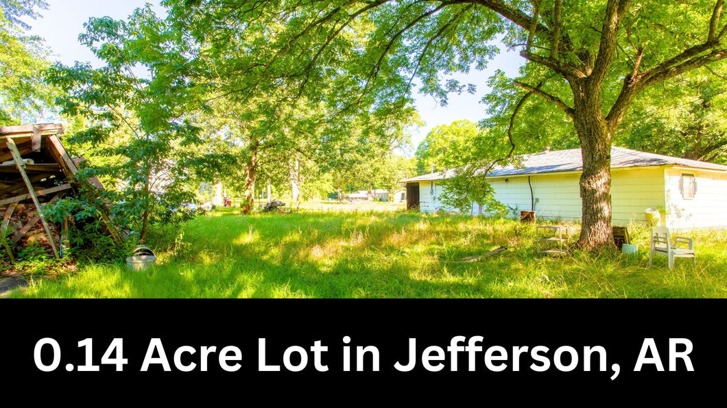 0.14 Acre in Jefferson County, AR Own for $99 Per Month (Parcel Number: 930-63851-000)