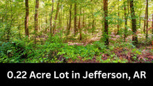 Load image into Gallery viewer, 0.22 Acre in Jefferson County, AR Own for $99 Per Month (Parcel Number: 930-17865-413)
