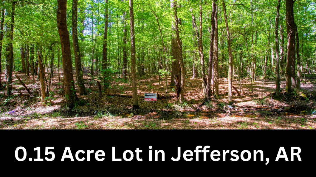 0.15 Acre in Jefferson County, AR Own for $99 Per Month (Parcel Number: 930-17865-408)