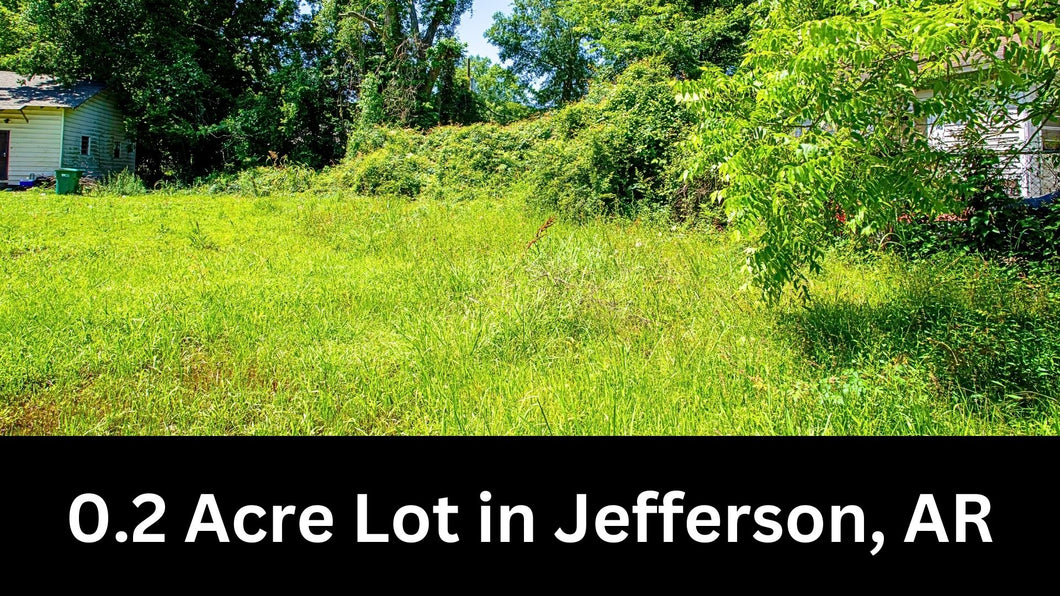 0.2 Acre in Jefferson County, AR Own for $99 Per Month (Parcel Number: 930-70151-000)