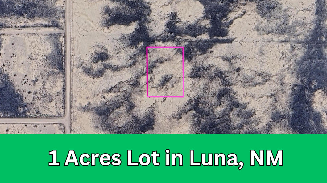 1 Acre in Luna County, NM Own for $99 Per Month (Parcel Number: 3054153459764)