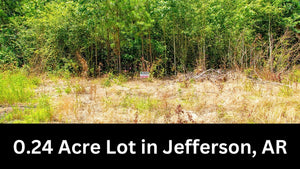 0.24 Acre in Jefferson County, AR Own for $99 Per Month (Parcel Number: 930-39189-000)