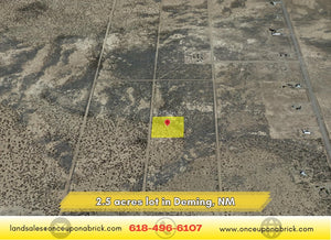 2.5 Acre in Luna County, NM Own for $375 Per Month (Parcel Number: 3-037-143-167-380) - Once Upon a Brick Inc. Land Investments