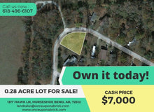 Load image into Gallery viewer, 0.28 Acres in Izard County, Arkansas Own for $420 Per Month (Parcel Number: 800-09634-000)
