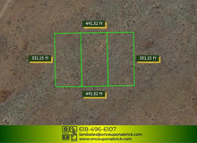 Load image into Gallery viewer, 3.75 Acre in Navajo County, AZ Own for $359 Per Month (Parcel Number: 3 Lots 105-64-284, 105-64-285, 105-64-286) - Once Upon a Brick Inc. Land Investments
