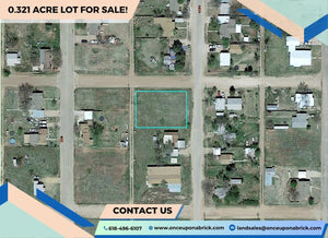 0.32 Acre in Crosby County, Texas Own for $10,900 Cash Price (Parcel Number: R11301)
