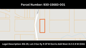 0.23 Acre in Jefferson County, AR Own for $99 Per Month (Parcel Number: 930-15683-001)