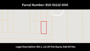 0.15 Acre in Jefferson County, AR Own for $99 Per Month (Parcel Number: 910-01112-000)