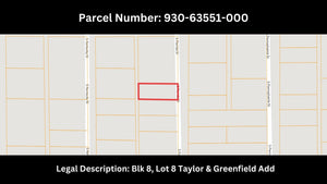 0.15 Acre in Jefferson County, AR Own for $99 Per Month (Parcel Number: 930-63551-000)